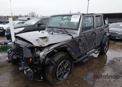 2012 Jeep Wrangler Unlimited Sport из США, поврежденный, VIN 1C4BJWDGXCL252406